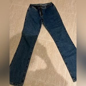 Vintage Parasuco jeans- worn twice!!! Love they don't fit me. very slight flare.